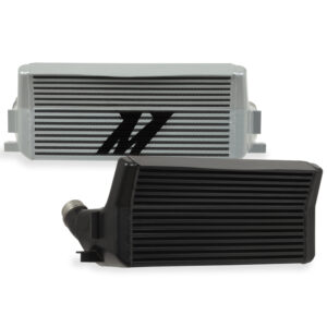 Mishimoto MMINT-F30-12BK black bar-and-plate performance intercooler for BMW F22/F30 chassis