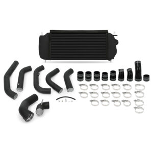 Mishimoto black aluminum intercooler and pipe kit for 2015-2016 Ford F-150 3.5L EcoBoost