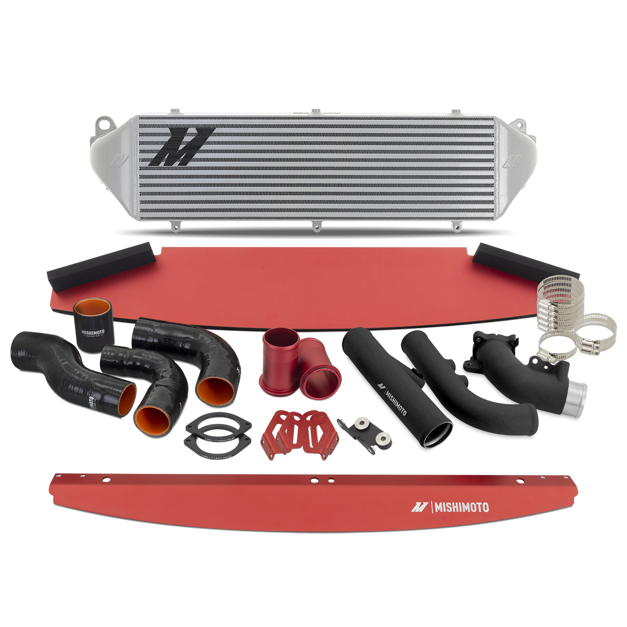 Mishimoto Performance Intercooler Kit MMINT-GRC-23KSLBK for 2023+ Toyota GR Corolla with bar-and-plate core