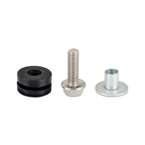 Mishimoto Intercooler Mounting Hardware Kit MMINT-MTKT-M8 with stainless steel M8 bolts and bushings