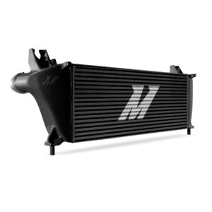 Mishimoto black bar-and-plate performance intercooler for 2019-2023 Ford Ranger 2.3L EcoBoost