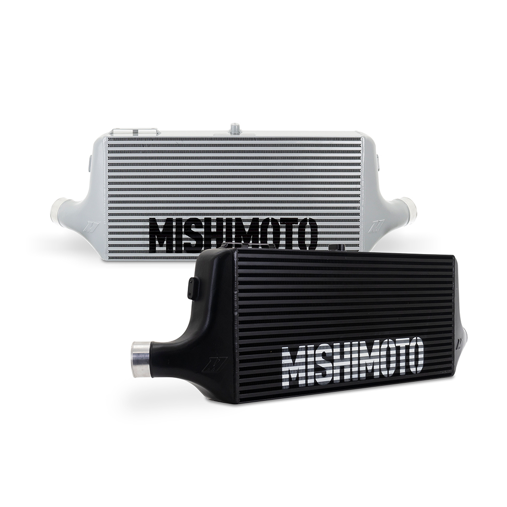 Mishimoto MMINT-ULSL universal L-line intercooler with 4-inch bar-and-plate aluminum core