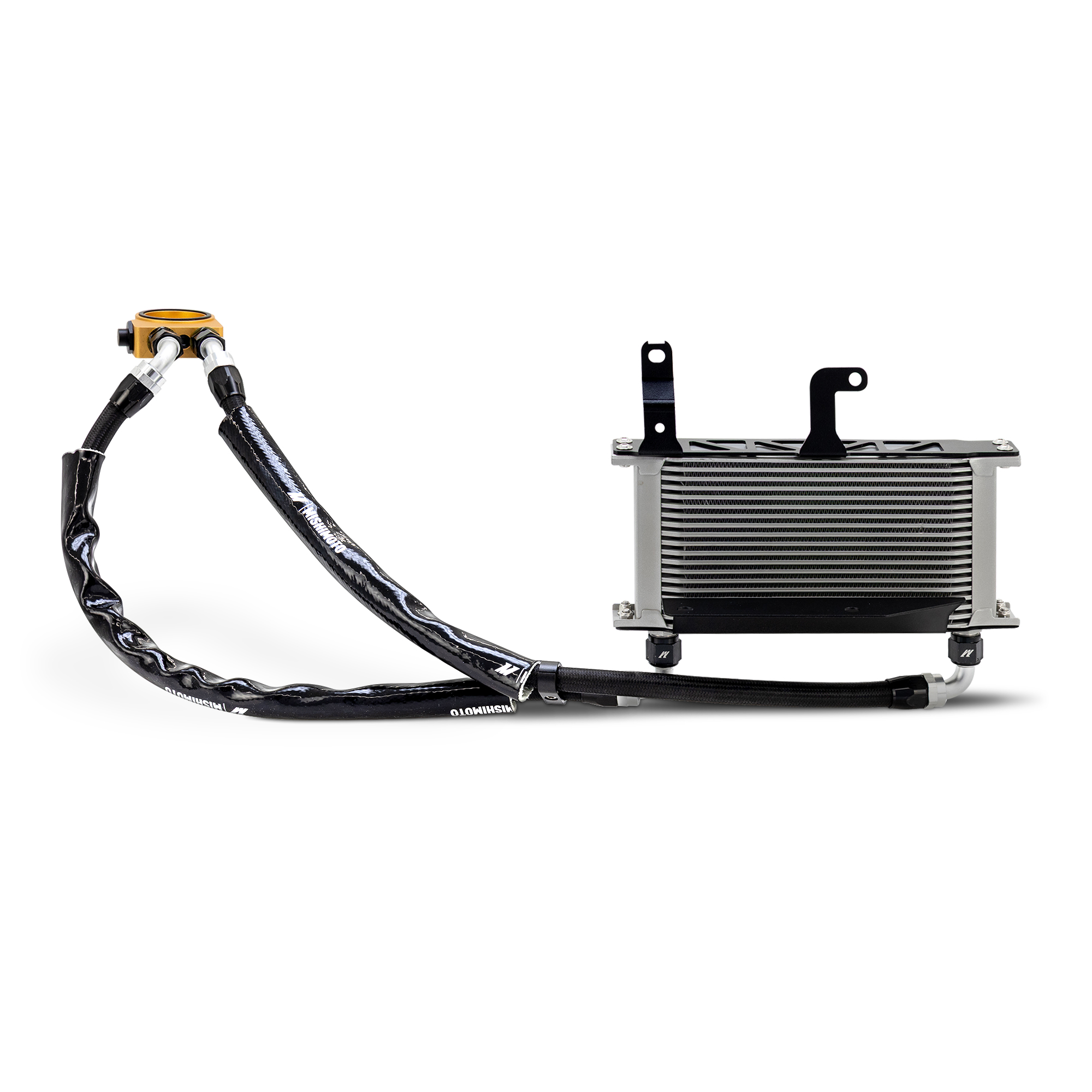 Mishimoto 19-row stacked plate oil cooler kit for 2023-2026 Honda Civic Type R FL5