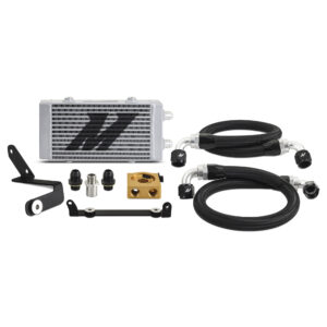 Mishimoto 14-row dual-pass bar-and-plate oil cooler kit for 2023+ Toyota GR Corolla