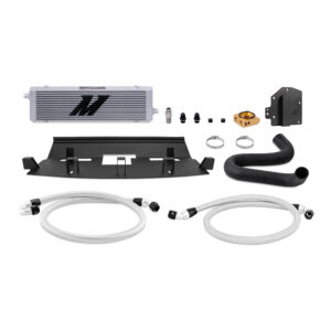 Mishimoto Oil Cooler Kit MMOC-MUS8-18TRHD bar-and-plate cooler for 2018-2023 Ford Mustang GT RHD