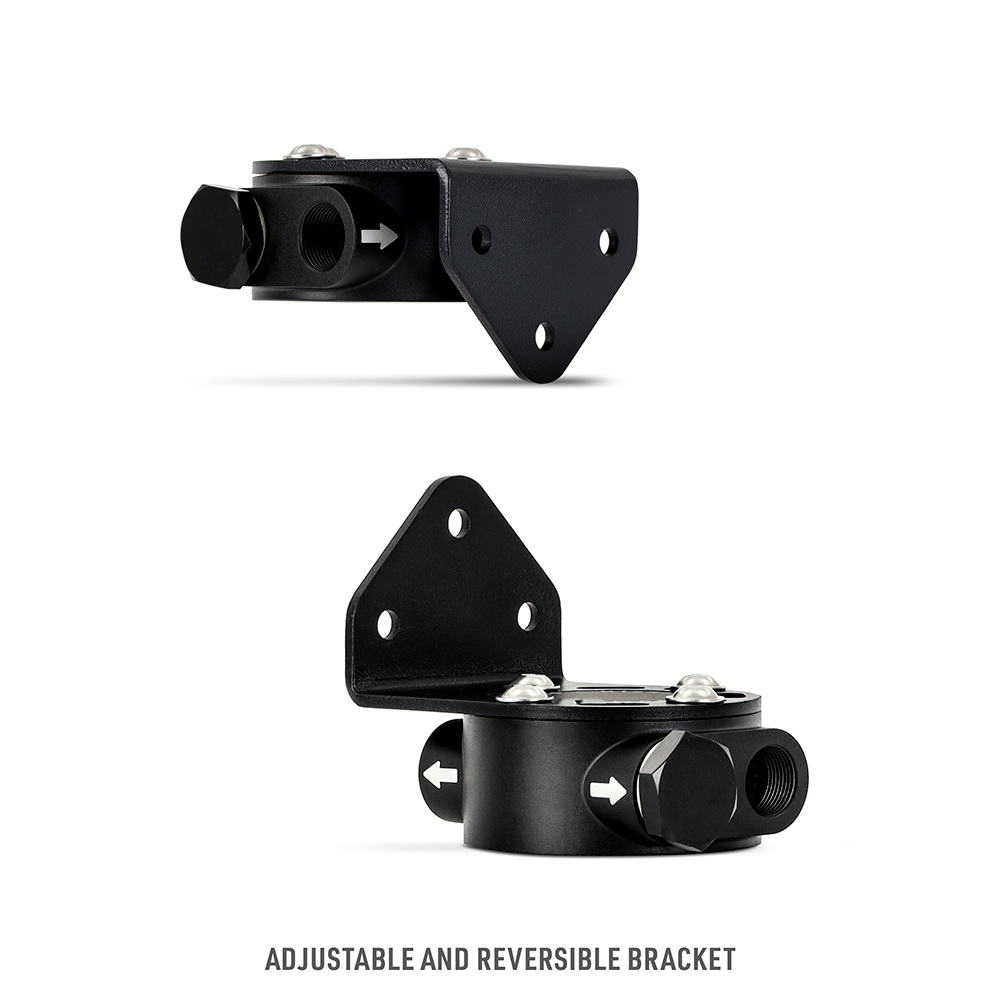 Mishimoto Remote Oil Filter Relocation Mount MMOC-RFH-34BK Black - Image 8