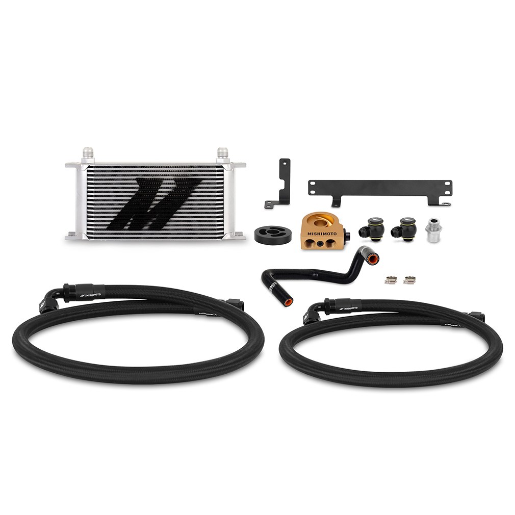 Mishimoto MMOC-WRX-22TSL 19-row oil cooler kit for the 2022+ Subaru WRX