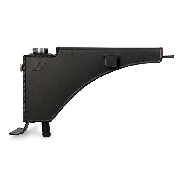 Mishimoto degas tank sight glass detail for checking coolant level