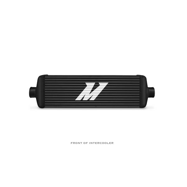 Mishimoto J-Line Intercooler MMINT-UJB compact front-mount intercooler with black bar-and-plate core