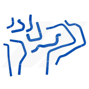 Mishimoto blue silicone ancillary hose kit MMHOSE-SUB-ANCBL for 2002-2005 Subaru WRX