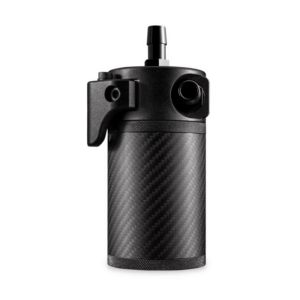 Mishimoto MMBCC-CF universal carbon fiber oil catch can with 7.4oz capacity