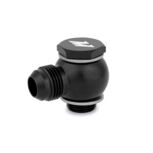 Mishimoto MMBB-10ANBK Banjo Fitting w/Bolt, M20 x -10AN, Black Fabrication component