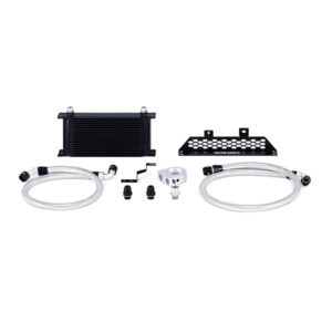 Mishimoto Stealth Black 19-row oil cooler kit for 2013-2018 Ford Focus ST 2.0L EcoBoost