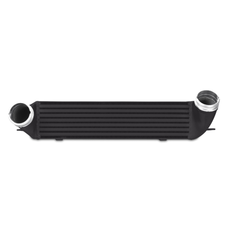 Aluminum TIG-welded bar-and-plate core of the Mishimoto BMW 335i/135i intercooler