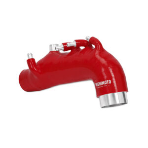 Mishimoto Silicone Induction Hose in red for 2008-2014 Subaru WRX turbo inlet