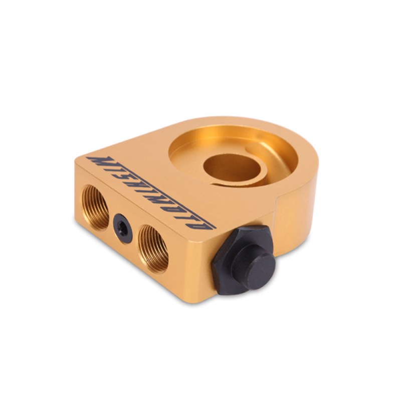 Included rubber O-ring and black NPT plug for Mishimoto MMOP-SPT