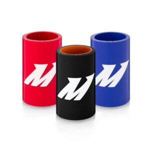 Mishimoto MMCP-1375SBK 1.375in black straight silicone coupler for air intake and coolant systems