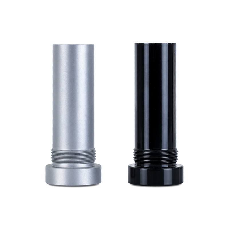Close-up of Mishimoto MMSK-WRX-22RD shift knob design
