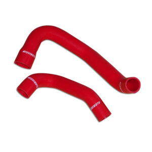 Mishimoto red silicone radiator hose kit MMHOSE-WR6-97RD for 1997-2006 Jeep Wrangler 6-cylinder