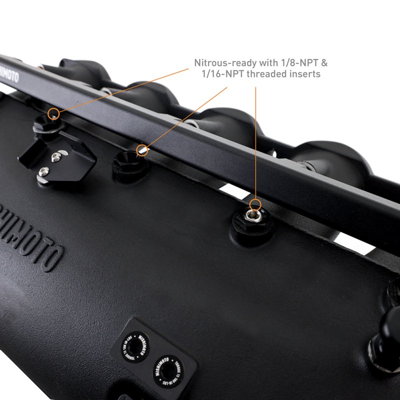 Mishimoto forced induction manifold fitment for BMW M2, M3, M4, X3 M, and X4 M models