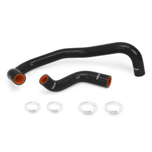 Mishimoto MMHOSE-MOP57-11BK black silicone radiator hose kit for Mopar LX chassis 5.7L V8