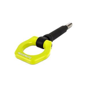 Mishimoto MMTH-BRZ-13NY Racing Tow Hook in Neon Yellow