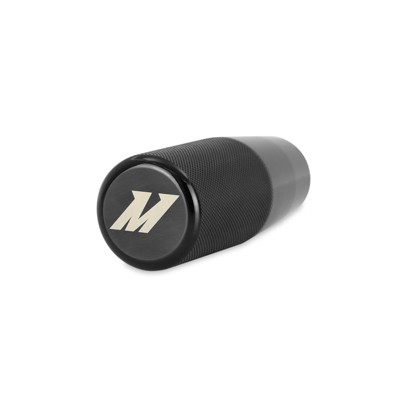 Close-up of Mishimoto MMSK-XLK-BK weighted shift knob