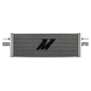 Mishimoto MMTC-SUP-20 silver transmission cooler for Toyota GR Supra 3.0T 2020+