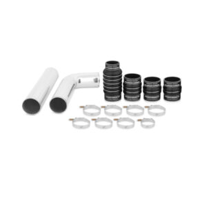 Mishimoto MMICP-RAM-07BK polished aluminum intercooler pipe and boot kit for 2007.5-2009 Dodge 6.7L Cummins