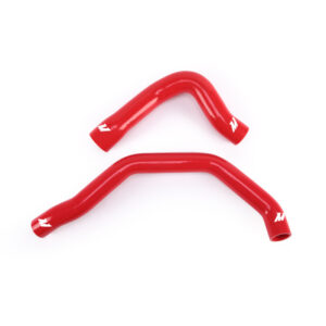 Mishimoto red silicone coolant hose kit for Dodge Ram 5.9L Cummins, part MMHOSE-RAM-94DRD