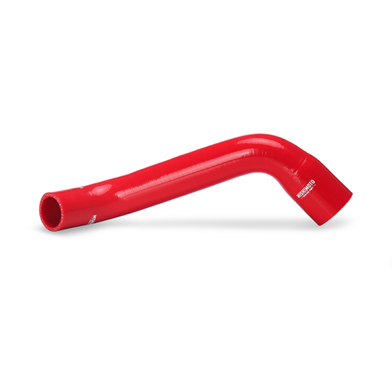 Mishimoto Lifetime Warranty branding on red silicone Corvette radiator hose kit packaging