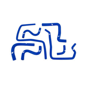 Mishimoto blue silicone ancillary hose kit for 2004-2007 Subaru WRX and WRX STI 2.5L turbo models
