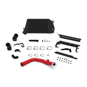 Mishimoto MMTMIC-WRX-15RBK Race Top-Mount Intercooler Kit for Subaru WRX
