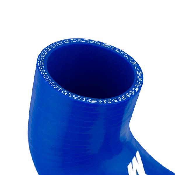 Mishimoto silicone intercooler hoses with included T-bolt clamps for Subaru turbo models