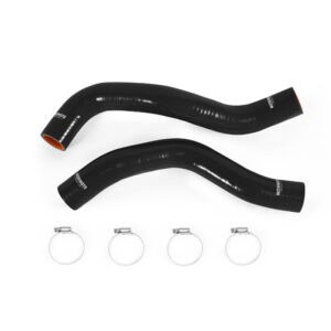 Mishimoto black silicone coolant hose kit for 2016-2019 Nissan Titan XD 5.0L Cummins