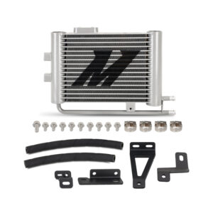 Mishimoto MMTC-TAC-05 silver transmission cooler for Toyota Tacoma 2005-2011