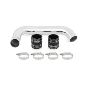Mishimoto MMICP-F2D-08CBK polished aluminum cold-side intercooler pipe for 2008-2010 6.4L Powerstroke