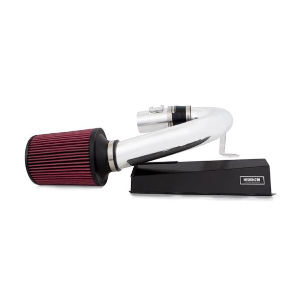 Powder-coated air diverter plate with protective edging included in Mishimoto BRZ intake kit
