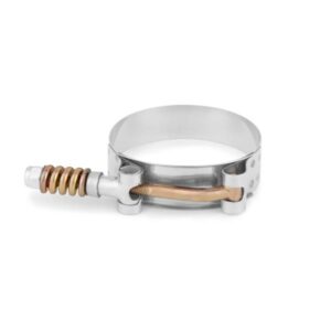 Mishimoto MMCLAMP-275T stainless steel constant tension T-bolt clamp, 2.64in-2.95in (67mm-75mm)