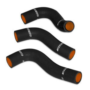 Mishimoto black silicone heater hose set for 1994-1997 Mazda Miata, part number MMHOSE-MIA-94BK
