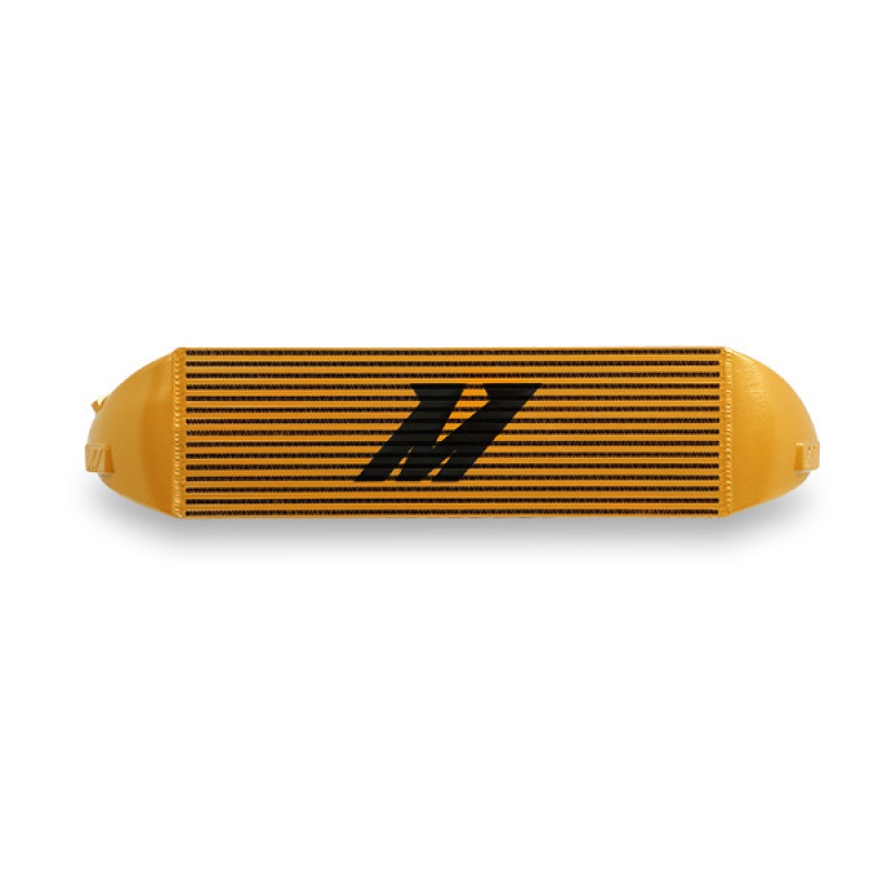 Mishimoto Focus ST intercooler kit showing 2.5-inch inlet and outlet diameters