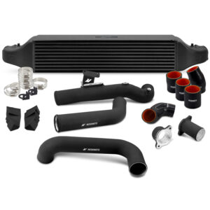 Mishimoto Performance Intercooler Kit MMINT-CIV-22KBKWBK for 2022+ Honda Civic 1.5T/Si with black bar-and-plate core
