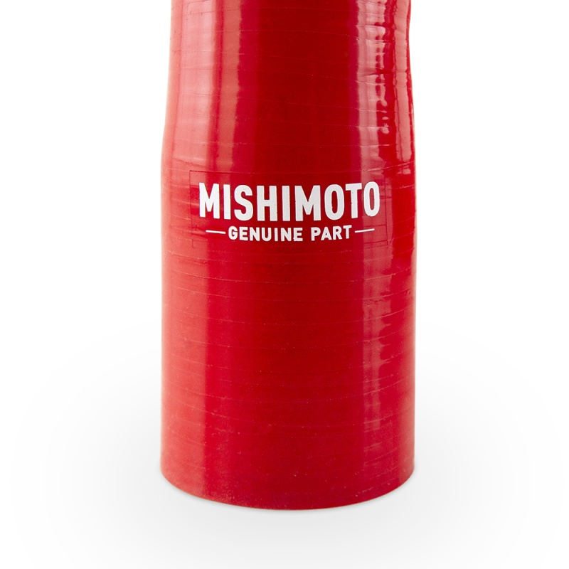 Mishimoto silicone radiator hose kit installed on a 2018+ Jeep Wrangler JL 3.6L engine bay
