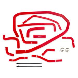 Mishimoto red silicone Ancillary Hose Kit for 2015-2021 Subaru WRX, MMHOSE-WRX-15ANCRD