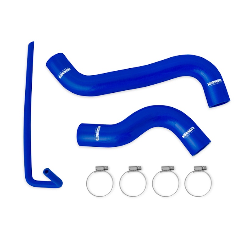 Mishimoto blue silicone radiator hose kit MMHOSE-WRX-15BL for Subaru WRX and Forester 2.0XT