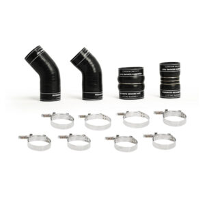 Mishimoto MMBK-RAM-13BK black silicone boot kit for 2013-2018 Ram 6.7L Cummins air intake system