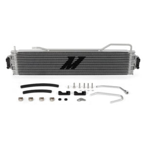 Mishimoto silver transmission cooler MMTC-K2-14 for Chevrolet Silverado 1500 V8 2014-2019