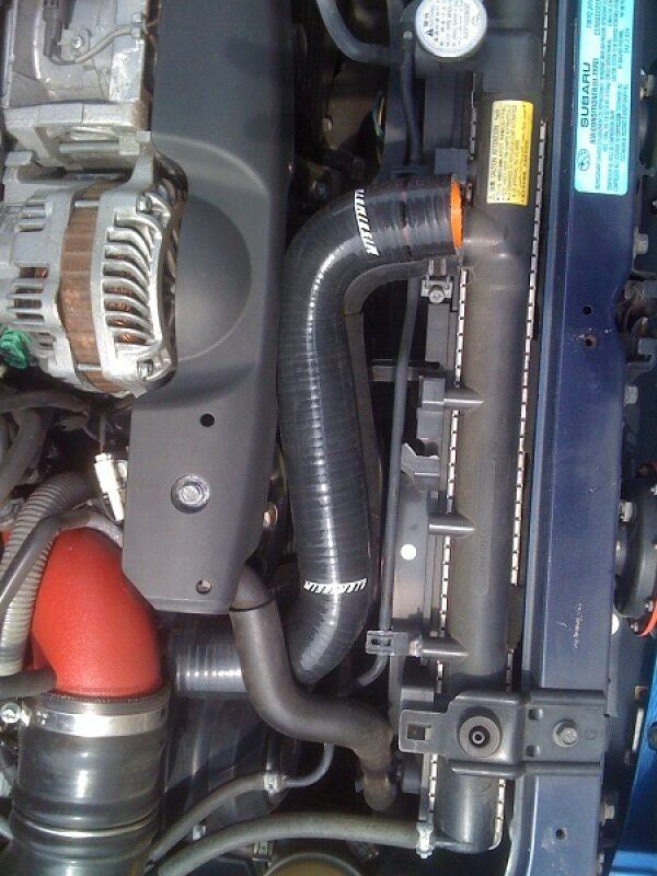 Mishimoto Red Silicone Radiator Hose Kit for Subaru WRX & STI - Image 8