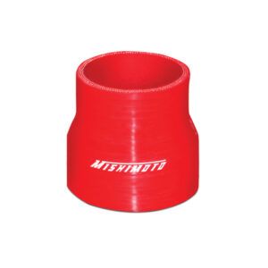 Mishimoto MMCP-2530RD red silicone 2.5in to 3in transition coupler for air intake systems