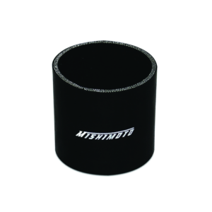 Mishimoto MMCP-275SBK 2.75-inch black silicone straight coupler for air intake systems